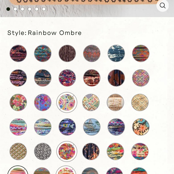 NATURAL LIFE Rainbow Ombré Boho Bandeau Full Size- Out of Stock on NL website - Picture 6 of 10